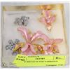 Image 1 : SET OF BROACH AND EARRINGS