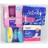 4 PACKS OF ASSORTED ABSORBENT PAPER PRODUCTS