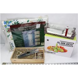 NEW ITEMS RAW JUICER, STOKES