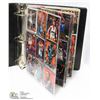 BINDER WITH BASKET BALL TRADING