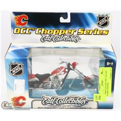 1:18 DIE CAST ERTL NHL CALGARY FLAMES CHOPPER.