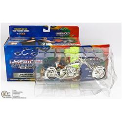 1:18 DIE CAST OCC EXCLUSIVE CHROME FIRE BIKE.