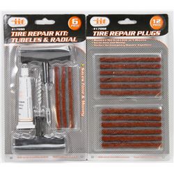 NEW TIRE REPAIR KIT SOLD WITH TIRE REPAIR PLUGS