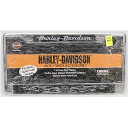 NEW HARLEY-DAVIDSON LICENSE TAG FRAME