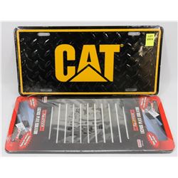 NEW CAT LICENSE PLATE SOLD WITH