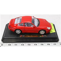 BURAGO DIECAST PORSCHE 911 CAMERO 1997.