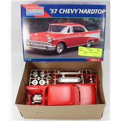MONOGRAM 57 CHEVY HARDTOP MODEL KIT.