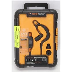 TOUGHTESTED DRIVER MONO EARBUDS WITH IN LINE MIC