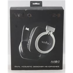 VEHO 2-8 HEADPHONES DUAL ACOUSTIC.