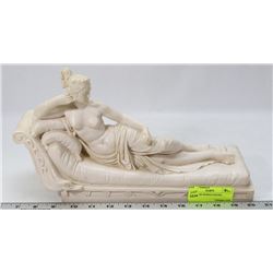 POLYRESIN WOMAN FIGURE.