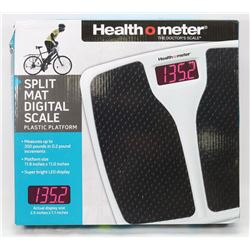 HEALTH-O-METER SPLIT MAT DIGITAL SCALE