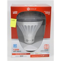 NEW SOFT WHITE 800 LUMEN LIGHTBULB