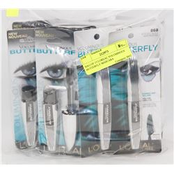 BAG OF 13 LOREAL VOLUMINOUS BUTTERFLY MASCARA