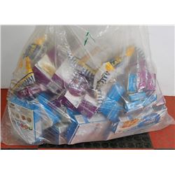 GARBAGE BAG FULL OF ASSORTED PASTA