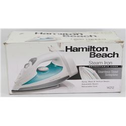 #16- HAMILTON BEACH IRON STAINLESS STEEL
