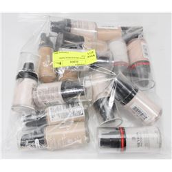 LOT OF REVLON FOUNDATIONS - ASSORTED