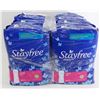 Image 1 : LOT OF 8 STAYFREE MAXI SUPER PADS - 24 EACH PACK
