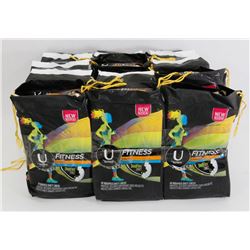LOT OF 12 U BY KOTEX FITNESS LINERS - 40 WRAPPED