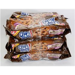 LOT OF 6 CHIPSAHOY SOFT CHUNKY ORIGINAL COOKIES