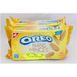 LOT OF 3 OREO THINS COOKIES