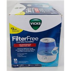 VICKS FILTER FREE COOL MIST HUMIDIFIER