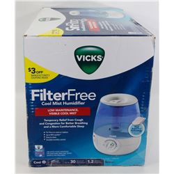 VICKS FILTER FREE COOL MIST HUMIDIFIER