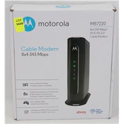 MOTOROLA CABLE MODEM MB7220