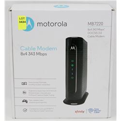 MOTOROLA CABLE MODEM MB7220