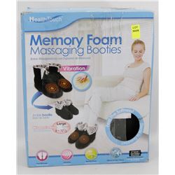 MEMORY FOAM MASSAGING BOOTIES
