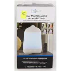 MAINSTAYS COOL MIST ULTRASONIC AROMA DIFFUSER