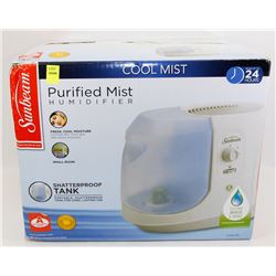 SUNBEAM COOL MIST PURIFIED MIST HUMIDIFIER