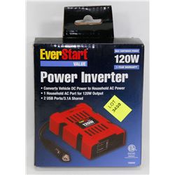 EVERSTART VALUE 120W POWER INVERTER