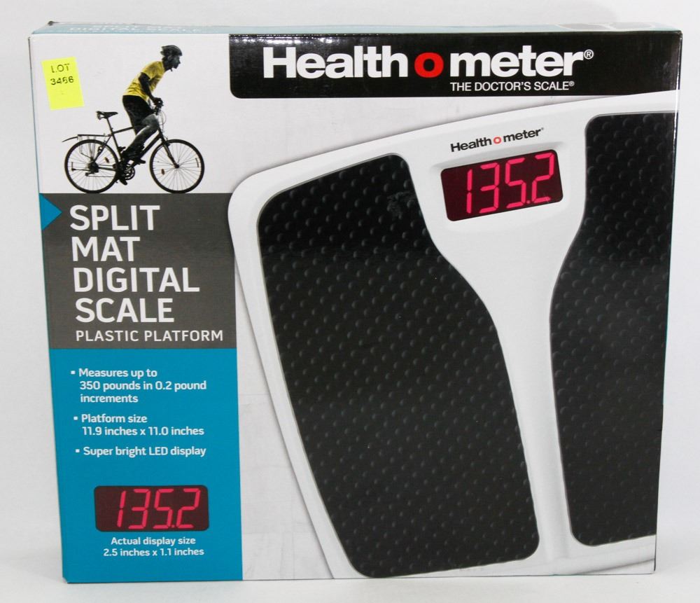Split Mat HEALTHOMETER SPLIT MAT DIGITAL SCALE
