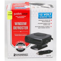 JUSTINCASE WINDOW DEFROSTER