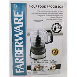 FARBERWARE 4 CUP FOOD PROCESSOR