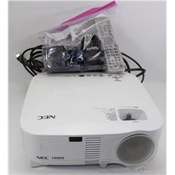 NEC 1080P PROJECTOR WITH REMOTE AND BULB