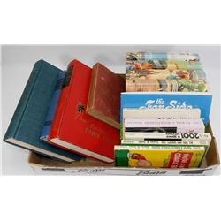 FLAT OF VINTAGE BOOKS INCL FAIRY TALES AND POETRY