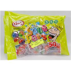 3 BAGS OF BIG LOLLYPOPS ORIGINAL SOUR POPS