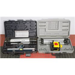 2 LASER LEVELS - BOTH MISSING PIECES