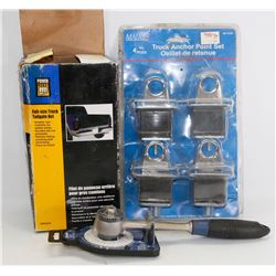 UNIVERSAL FULLSIZE TRUCK TAILGATE NET WITH TRUCK