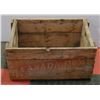 Image 1 : CANADA DRY WOOD CRATE