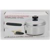 Image 1 : LE COOK'S WARE STAINLESS STEEL 2 QUART COVERED