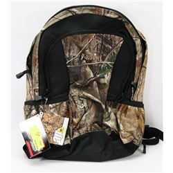 REALTREE ROCKY BACKPACK WITH TAGS
