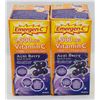 Image 1 : LOT OF 2 EMERGEN-C 1,000MG VITAMIN C ACAI BERRY