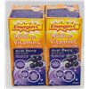 Image 1 : LOT OF 2 EMERGEN-C 1,000MG VITAMIN C ACAI BERRY