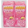 Image 1 : LOT OF 2 EMERGEN-C 1,000MG VITAMIN C PINK LEMONADE