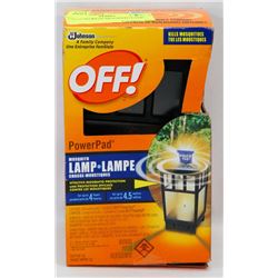 OFF POWERPAD MOSQUITO LAMP