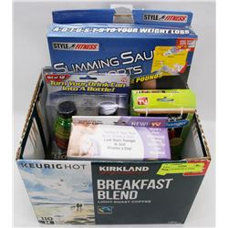 BOX OF AS SEEN ON TV ITEMS.