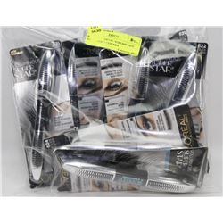 BAG OF 10 LOREAL VOLUMINOUS SUPER STAR MASCARA