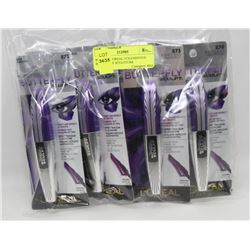 BAG OF 8 LOREAL VOLUMINOUS BUTTERFLY SCULPTURE